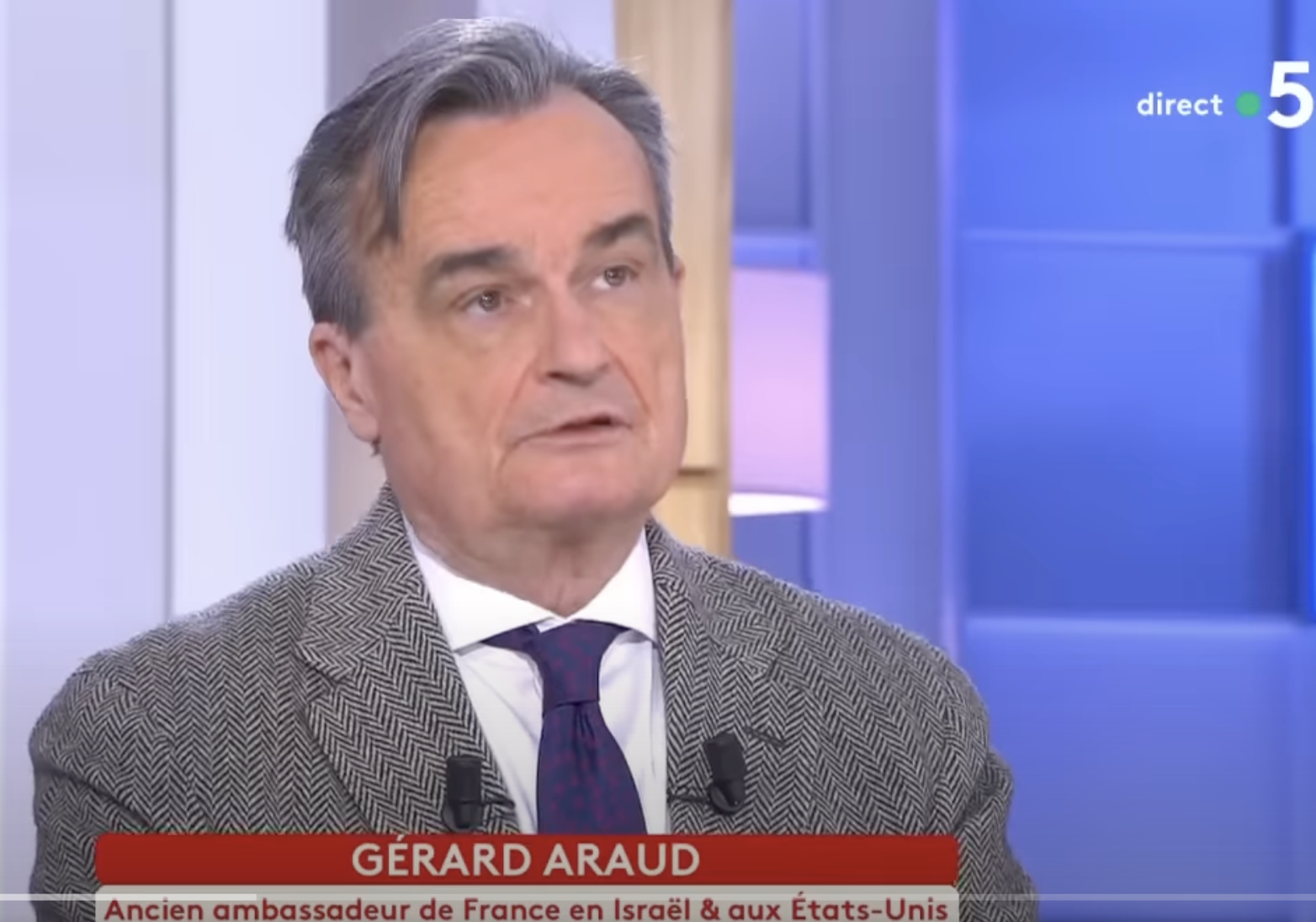 You are currently viewing Gérard Araud, invité de C’à Vous